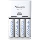 Φορτιστής Μπαταριών Panasonic Eneloop BQ-CC51 για AA/AAA με 4 ΑΑ Μπαταρίες 2000mAh BK-3MCDE