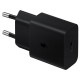 Φορτιστής Ταξιδίου Samsung Fast Charging EP-T1510XBEGEU 15W με Καλώδιο USB-C σε USB-C  Μαύρο