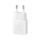 Φορτιστής Ταξιδίου Samsung Fast Charging EP-T1510XWEGEU 15W με Καλώδιο USB-C σε USB-C Λευκό Φορτιστής Ταξιδίου Samsung Fast Charging EP-T1510XWEGEU 15W με Καλώδιο USB-C σε USB-C Λευκό