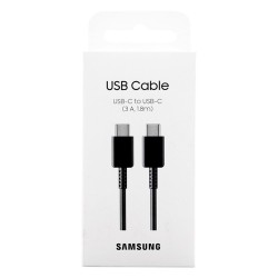 Καλώδιο σύνδεσης Samsung EP-DX310JBEGEU USB-C σε USB-C Μαύρο Original 3A 1.8m