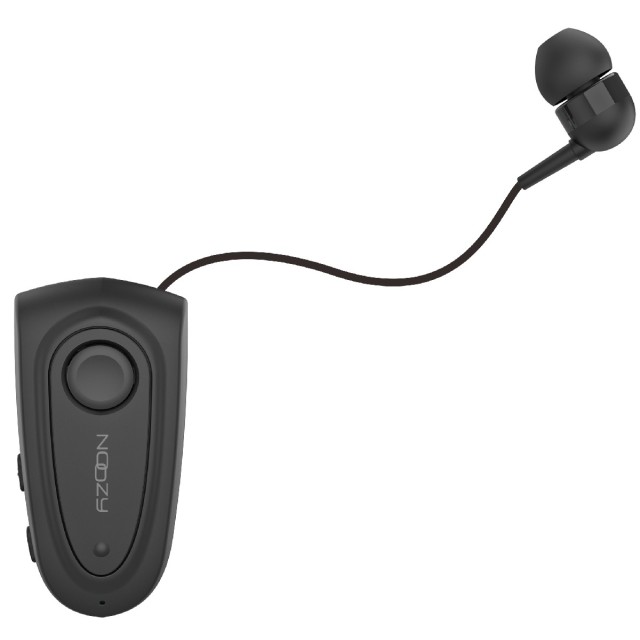 Bluetooth Hands Free Noozy Roller BH67 Bluetooth V.5.3 με Δόνηση Multi Pairing Μαύρο