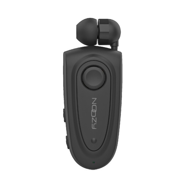 Bluetooth Hands Free Noozy Roller BH67 Bluetooth V.5.3 με Δόνηση Multi Pairing Μαύρο