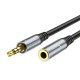 Καλώδιο σύνδεσης Ήχου Hoco UPA20 3.5mm Αρσενικό σε 3.5mm Θηλυκό με Braided Καλώδιο 1m Μαύρο Καλώδιο σύνδεσης Ήχου Hoco UPA20 3.5mm Αρσενικό σε 3.5mm Θηλυκό με Braided Καλώδιο 1m Μαύρο