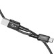 Καλώδιο σύνδεσης Acefast C1-04 USB-A σε USB-C Braided 3A 1.2m Μαύρο