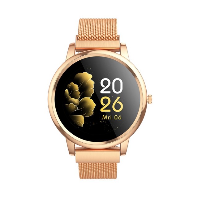 Smartwatch Hoco Y8 IP68 TFT Screen 1.09" 180mAh v5.0 Χρυσό