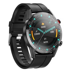 Smartwatch Hoco Y2 Pro IP68 TFT HD IPS Screen 1.28" 260mAh Μαύρο