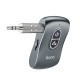 Bluetooth Transmitter Hoco E73 Tour BT v5.0,έξοδος AUX 3.5mm TF Card με Ενσωματωμένο Μικρόφωνο Γκρι