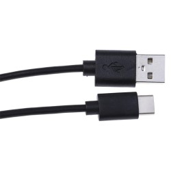 Καλώδιο σύνδεσης Ancus USB AM σε USB-C Μαύρο 20 cm