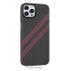 Θήκη Hoco Slim Kevlar Texture για Apple iPhone 14 Pro Max Μαύρο Κόκκινη