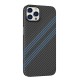 Θήκη Hoco Slim Kevlar Texture για Apple iPhone 14 Pro Max Μαύρο Μπλε