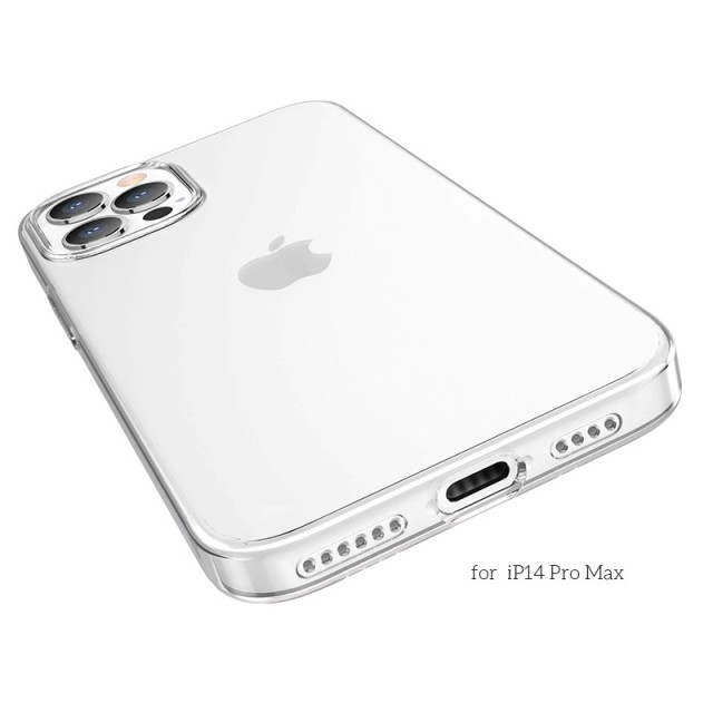 Θήκη Hoco TPU Light Series για Apple iPhone 14 Pro Max Διάφανη