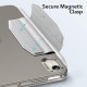 Θήκη Book Ancus Magnetic Three-fold για Apple iPad Mini 6 (2021) Γκρι