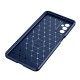 Θήκη Ancus AutoFocus Carbon Fiber για Samsung SM-M526 Galaxy M52 5G Μπλε