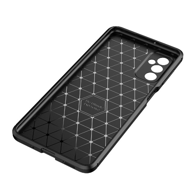 Θήκη Ancus AutoFocus Carbon Fiber για Samsung SM-M526 Galaxy M52 5G Μαύρη