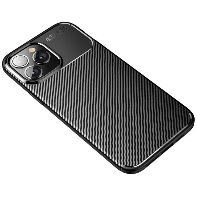 Θήκη Ancus AutoFocus Carbon Fiber για Apple iPhone 14 Pro Max Μαύρη