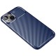 Θήκη Ancus AutoFocus Carbon Fiber για Apple iPhone 14 Μπλε