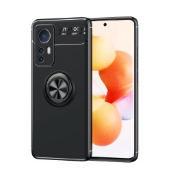 Θήκη Ancus Autofocus Shockproof με Ring Holder για Xiaomi 12 Lite Μαύρη