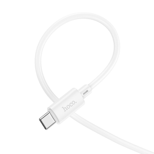 Καλώδιο σύνδεσης Hoco X88 USB σε USB-C 3.0A για Γρήγορη Φόρτιση και Μεταφορά Δεδομένων 1m Λευκό