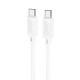 Καλώδιο Hoco X88 USB-C σε USB-C 60W Fast Charging Λευκό 1m Καλώδιο Hoco X88 USB-C σε USB-C 60W Fast Charging Λευκό 1m