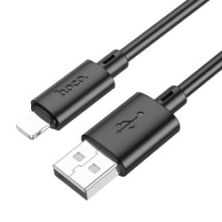 Καλώδιο Hoco X88 USB σε Lightning 2.4A Fast Charging Μαύρο 1m