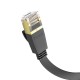 Καλώδιο Δικτύου Hoco US07 General Pure Copper Cat 6 UTP Πλακέ Καλώδιο 1Gbps 3m Μαύρο Καλώδιο Δικτύου Hoco US07 General Pure Copper Cat 6 UTP Πλακέ Καλώδιο 1Gbps 3m Μαύρο