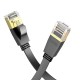 Καλώδιο Δικτύου Hoco US07 General Pure Copper Cat 6 UTP Πλακέ Καλώδιο 1Gbps 10m Μαύρο Καλώδιο Δικτύου Hoco US07 General Pure Copper Cat 6 UTP Πλακέ Καλώδιο 1Gbps 10m Μαύρο