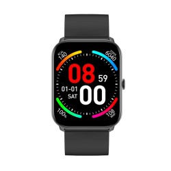 Maxcom Smartwatch Fit FW36 Aurum SE 220mAh Μαύρο Silicon Band