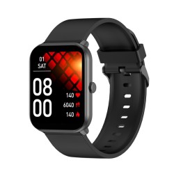 Maxcom Smartwatch Fit FW36 Aurum SE 220mAh Μαύρο Silicon Band