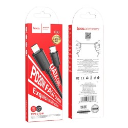 Καλώδιο Hoco X88 USB-C σε Lightning PD20W Μαύρο 1m