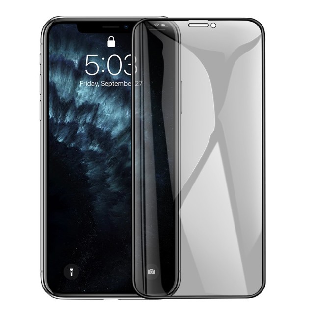 Tempered Glass Hoco G11 30 Μοίρες Privacy Angle Anti-Scratcht, Anti-Fingerprint 0.33mm για Apple  iPhone  XR/ iPhone 11 Σετ 25τμχ