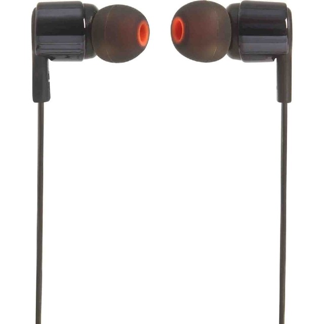 Hands Free JBL Tune 210 In-ear 3.5 mm Pure Bass Sound 8.7mm Dynamic Driver με Μικρόφωνο JBLT210BLK Μαύρο