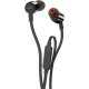 Hands Free JBL Tune 210 In-ear 3.5 mm Pure Bass Sound 8.7mm Dynamic Driver με Μικρόφωνο JBLT210BLK Μαύρο