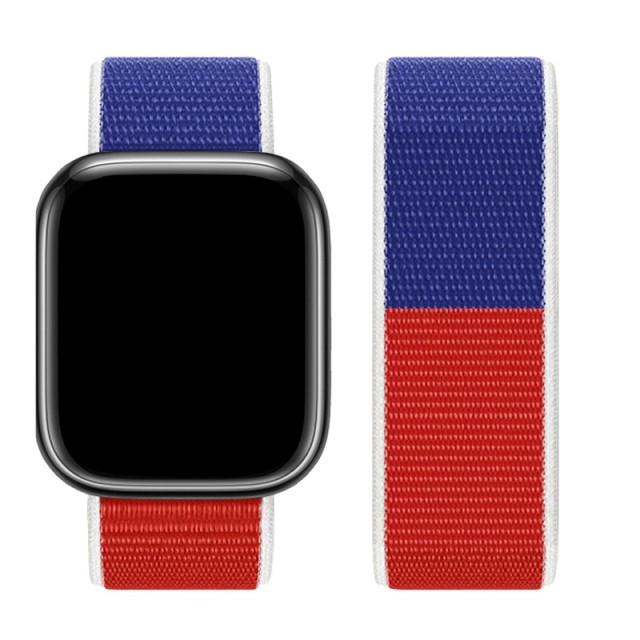 Watchband Hoco WA02 42/44/45/49mm από Nylon για Apple Watch series 1/2/3/4/5/6/7/8/SE/Ultra Russian Style