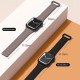 Watchband Hoco WA06 Flexible Military Pattern 42/44/45/49mm για Apple Watch 1/2/3/4/5/6/7/8/SE/Ultra Μαύρο Silicon Band