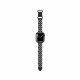 Watchband Hoco WA09 Flexible Rhombus Hollow 42/44/45/49mm για Apple Watch 1/2/3/4/5/6/7/8/SE/Ultra Μαύρο Silicon Band