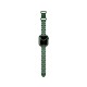 Watchband Hoco WA09 Flexible Rhombus Hollow 38/40/41mm για Apple Watch 1/2/3/4/5/6/7/8/SE Dark Green Silicon Band