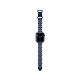 Watchband Hoco WA09 Flexible Rhombus Hollow 38/40/41mm για Apple Watch 1/2/3/4/5/6/7/8/SE Dark Blue Silicon Band