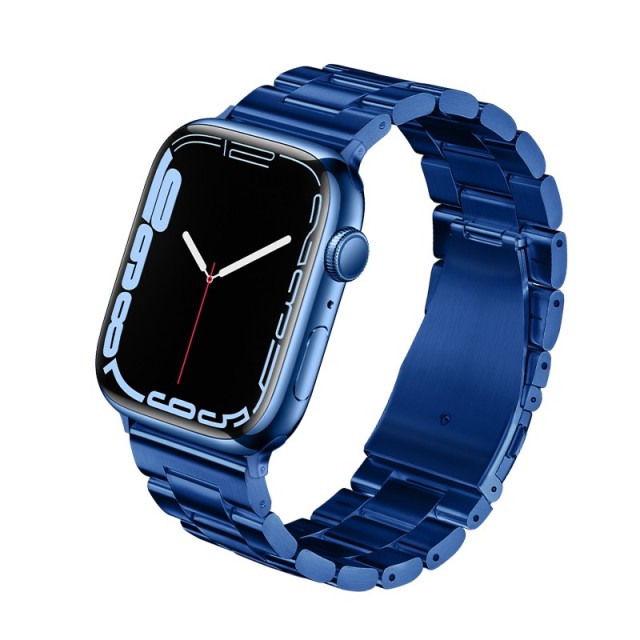 Watchband Hoco WA10 Grand series 38/40/41mm για Apple Watch 1/2/3/4/5/6/7/8/SE Stainless Steel Μπλε