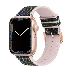 Watchband Hoco WA11 Diamond series 42/44/45/49mm για Apple Watch 1/2/3/4/5/6/7/8/SE/Ultra Μαύρο Χρυσό Μπλε Silicone Band