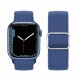 Watchband Hoco WA05 Jane Eyre 38/40/41mm από Nylon για Apple Watch 1/2/3/4/5/6/7/8/SE Cold Sea Blue