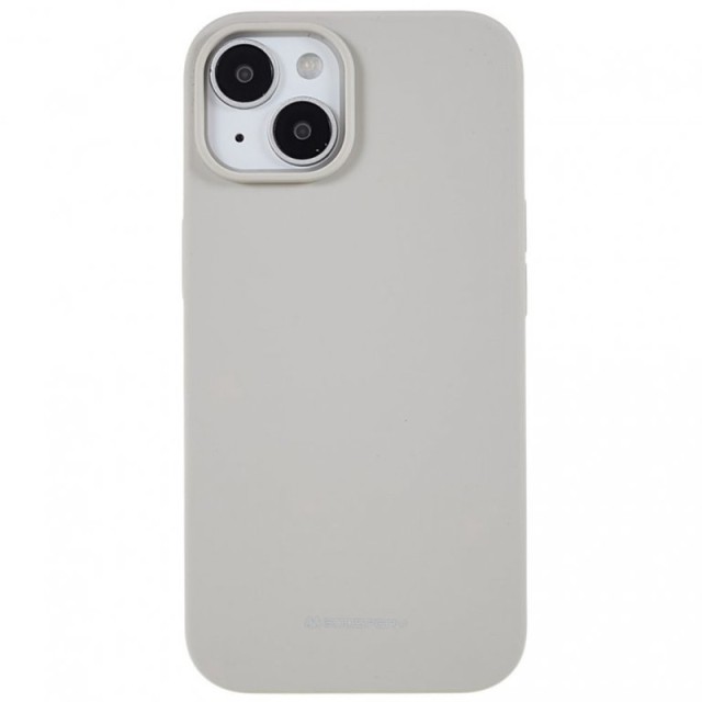 Θήκη Goospery Silicone για Apple iPhone 14 Plus Stone