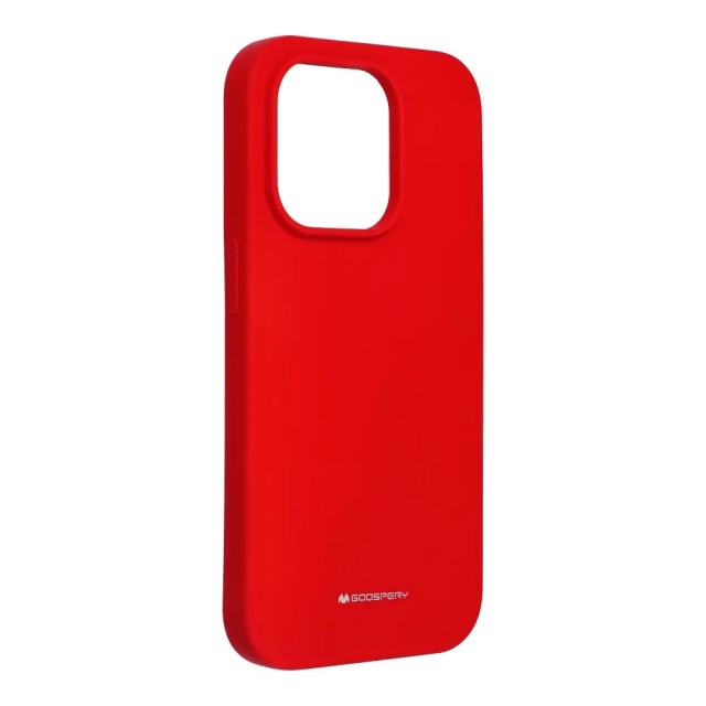 Θήκη Goospery Silicone για Apple iPhone 14 Pro Κόκκινη