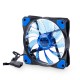 Case Fan Akyga AW-12C-BL 120mm Molex 3-pin με 15 LED Μπλε