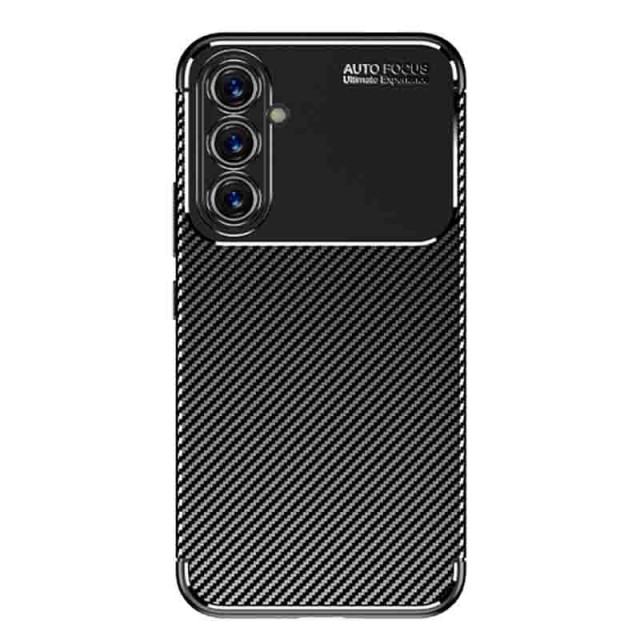 Θήκη Ancus AutoFocus Carbon Fiber για Samsung SM-A546 Galaxy A54 5G Μαύρη