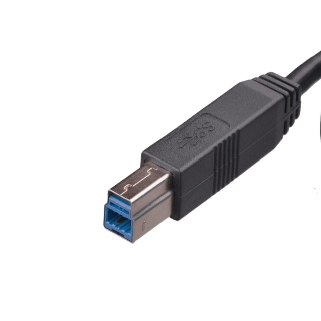 Καλώδιο Σύνδεσης Akyga USB HP 917468-0011946 USB-A Αρσενικό σε USB-B Αρσενικό ver.3.0 1.8m Μαύρο Bulk