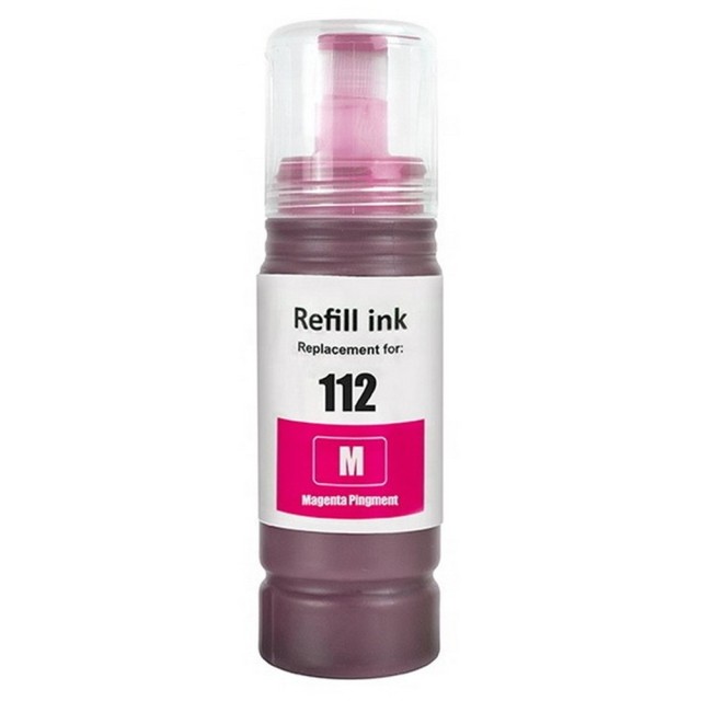 Μελάνι EPSON Συμβατό E112 C13T06C34A 70ml Σελίδες: 6000 Magenta C13T06C14A για L11160, L15150, L15160, L15180, L6460, L6490, L6550, L6570, L6580, M15140, M15180
