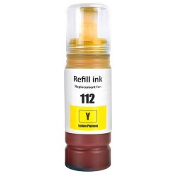 Μελάνι EPSON Συμβατό E112 C13T06C44A 70ml Σελίδες: 6000 Yellow C13T06C14A για L11160, L15150, L15160, L15180, L6460, L6490, L6550, L6570, L6580, M15140, M15180
