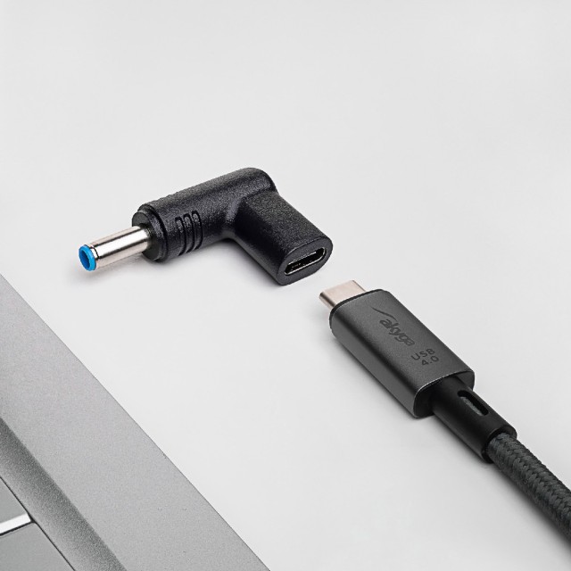 Αντάπτορας Φόρτισης Universal για Notebook Akyga AK-ND-C09 USB-C / 4.5 x 3.0mm + pin HP