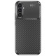 Θήκη Ancus AutoFocus Carbon Fiber για Samsung A14 A146B A145F Μαύρη