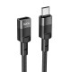 Καλώδιο Προέκτασης Hoco U107 USB-C σε USB-C 2.0 3A OTG Braided Μαύρο 1.2m Καλώδιο Προέκτασης Hoco U107 USB-C σε USB-C 2.0 3A OTG Braided Μαύρο 1.2m